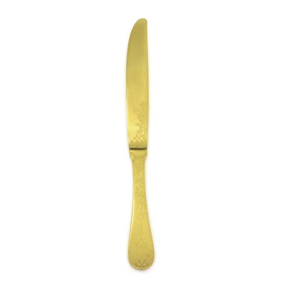 Casablanca Table Knife - 12 Pieces - Ice Gold