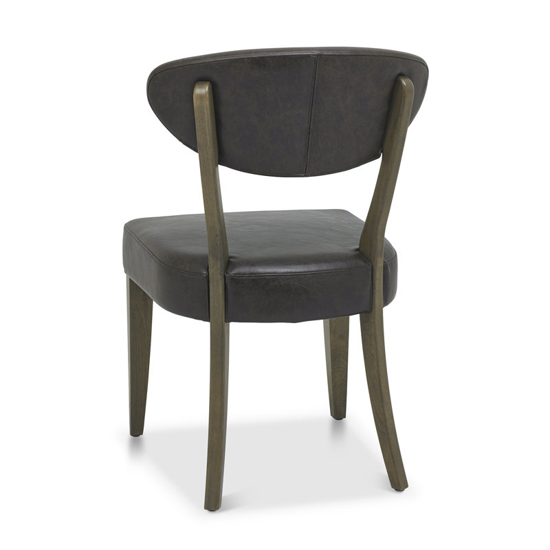 Maez Side Chair in Old West Vintage, Fumed Oak