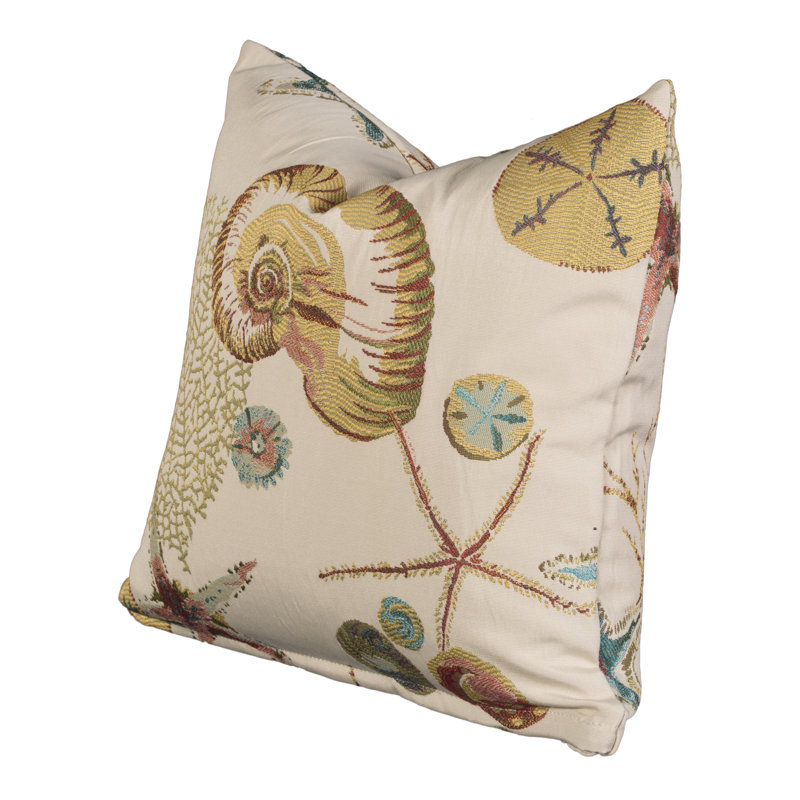 Naples Throw Pillow, 16" H x 16" W x 6" D