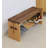Country Solid Dual-Wood Tenon and Mortise Shoe Storage Bench-1754543315