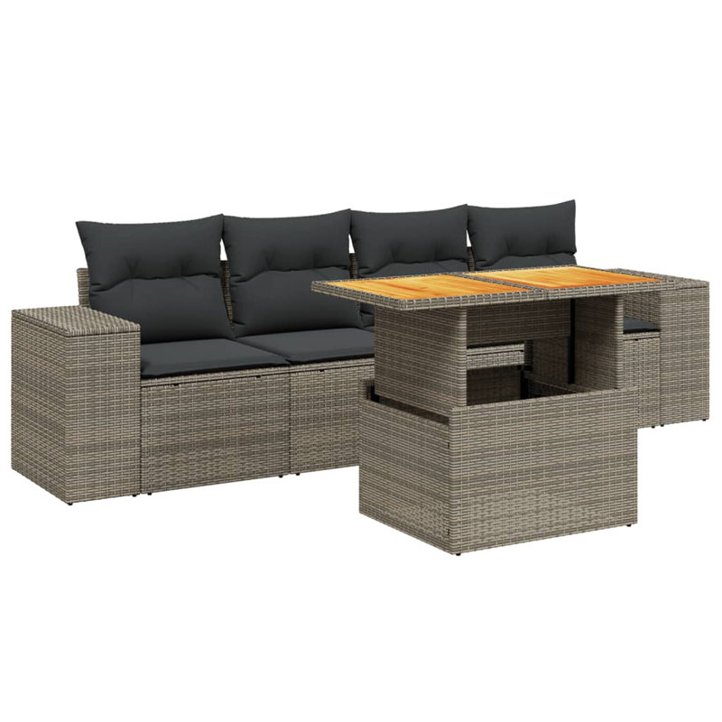 Ensemble de canapé de jardin Vidaxl
