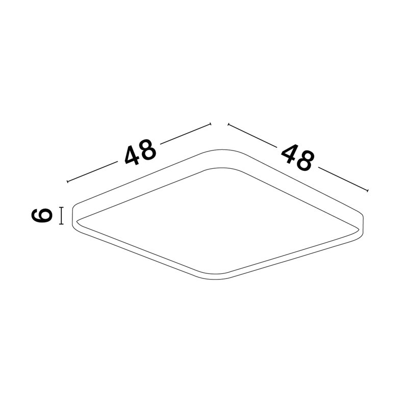 Demeatra LED Flush Mount