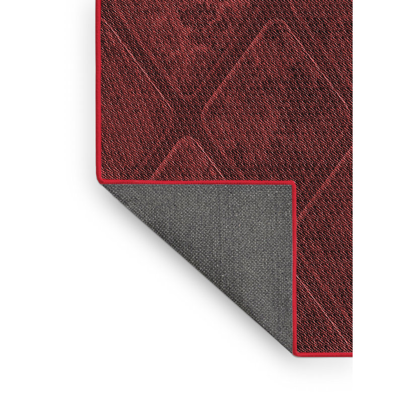 Geometric Indoor Rug, Runner 2' x 5'