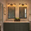 Éclairage pour salle de bain 23 po 3 lumières Modern Glam-358456760