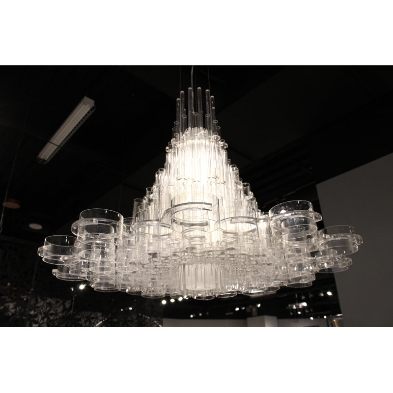Luminaire suspendu en grappe à 20 lumières