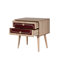 Table de chevet 2 tiroirs Kira-63113835