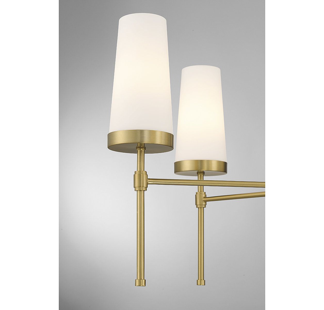 Dolfi 6-Light Chandelier, Brass