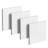 4pack White Pegboard Panels Metal Tool Organizer for Garage Workshop Kitchen Home Wall Storage