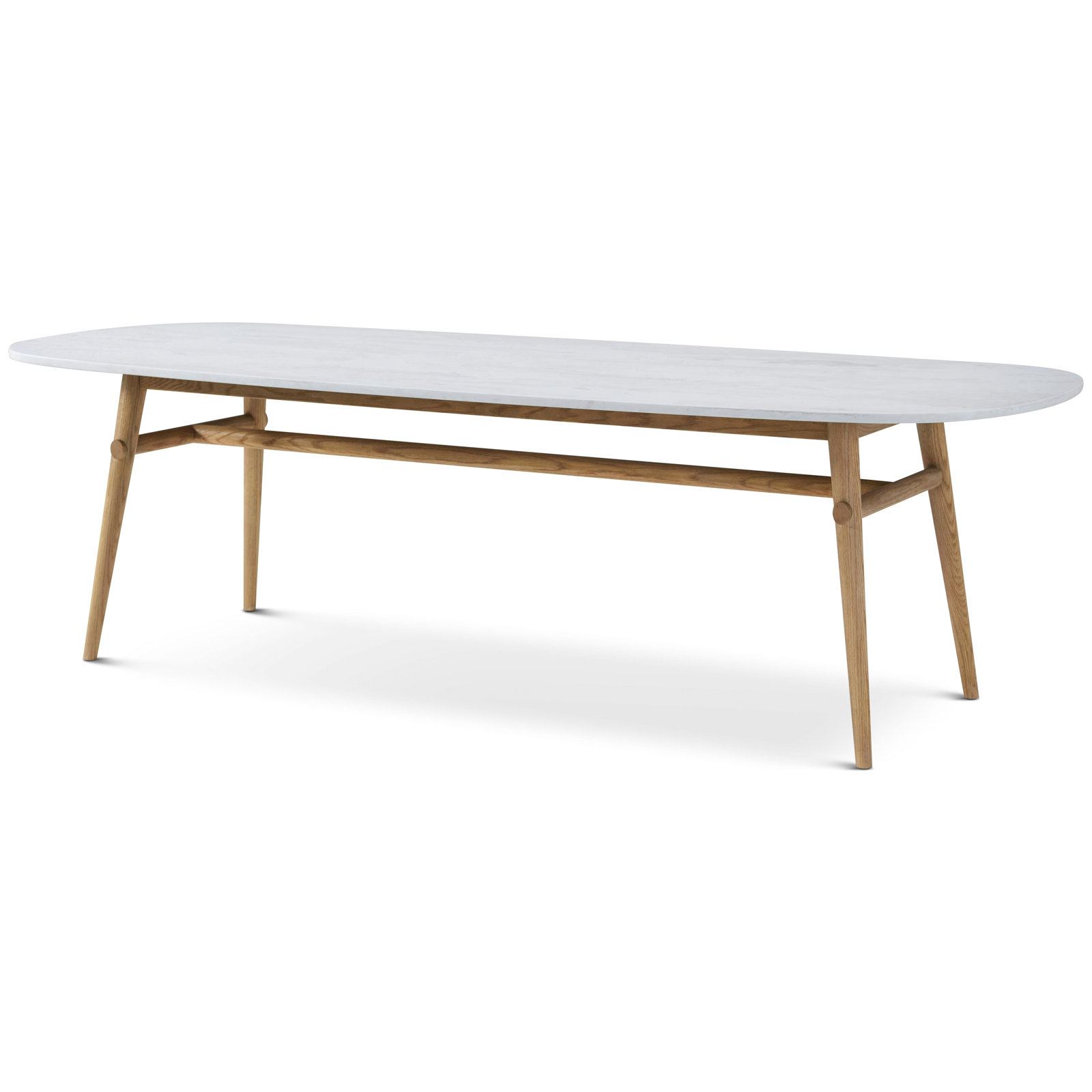 Dining Table, 30" H x 102.36" L x 43.31" W, Natural