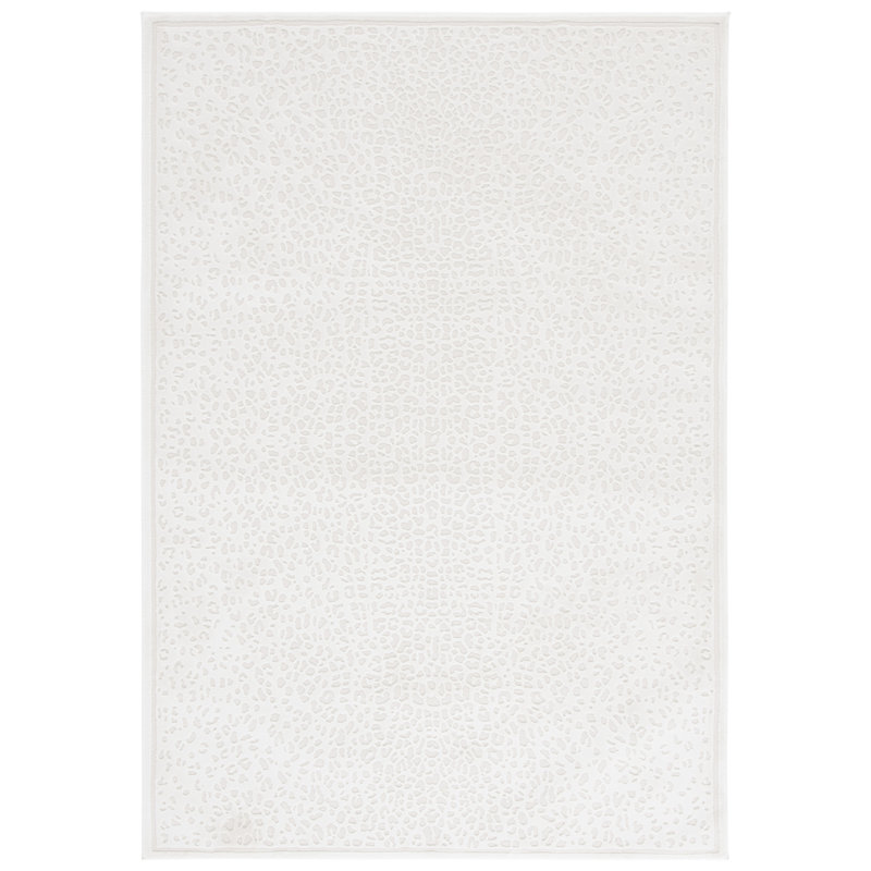 Tapis ivoire Lauren Ralph Lauren 1176, Rectangle 5 pi x 7 pi