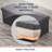 Torryn Linen Upholstered Storage Bench-613409969