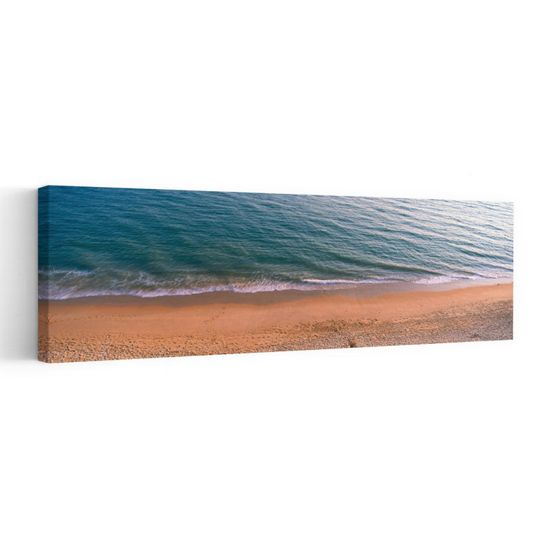 «Surf The Algarve Portugal Coastal», art mural, H 20 po x l 60 po
