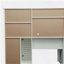 Bureau d'ordinateur pour la maison, finition blanc antique
