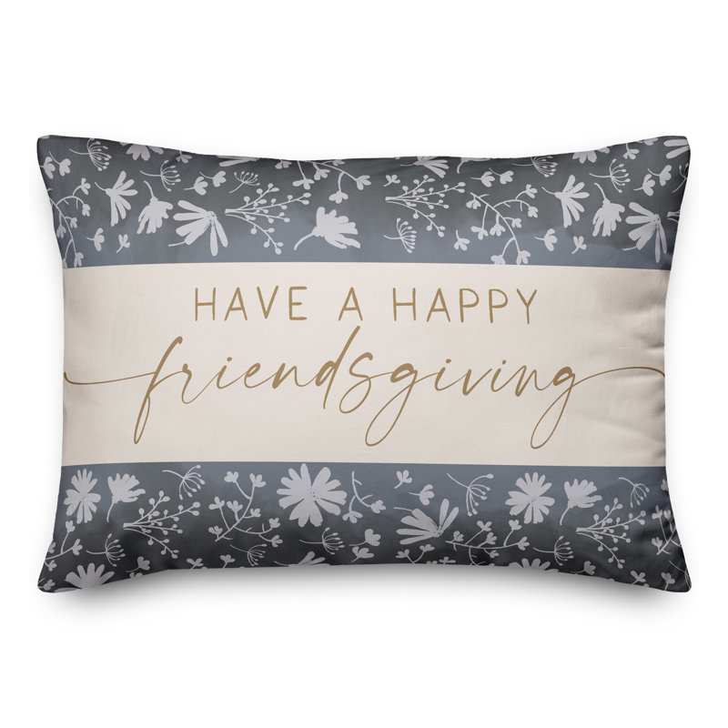 Floral Throw Pillow
