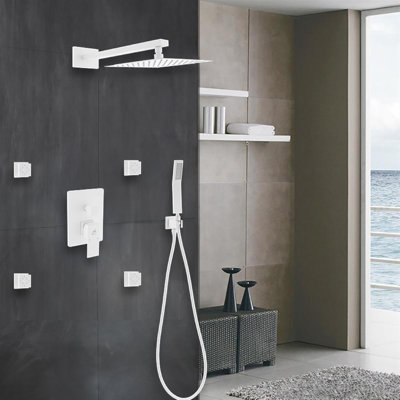 Système de douche complet Aqua Piazza avec valve brute