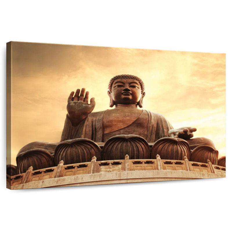 Bouddha Javetta bronze, H 24 po x l 36 po