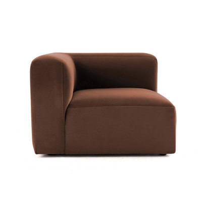 Fauteuil d'angle simple pour canapé modulaire convertible