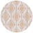 Pine 405 Hand Tufted Wool/Cotton Damask Rug in Beige/Gold-343431004