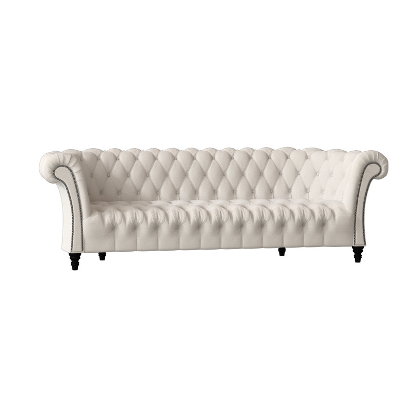 Upholstered Sofa, Lola Magnolia, Black, Standard