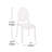 Extra Wide Resin All-Weather Ghost Banquet Chairs