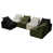Beige / noir / vert n'est pas disponible