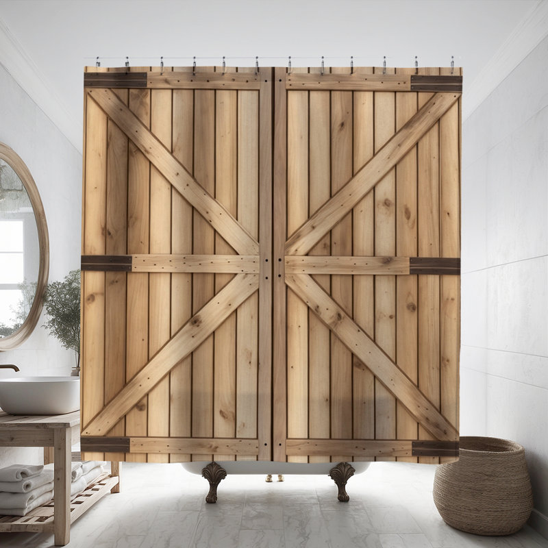 Rideau de douche Wood & Shilap