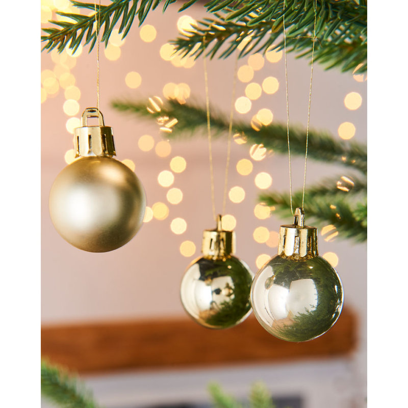 2.9972cm Bauble, Gold