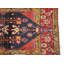 Tapis de couloir oriental fait main mauve 4 x 13