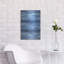 Ivy Bronx «Sapphire Abstract» par Marta Wiley, art mural en métal-856352032