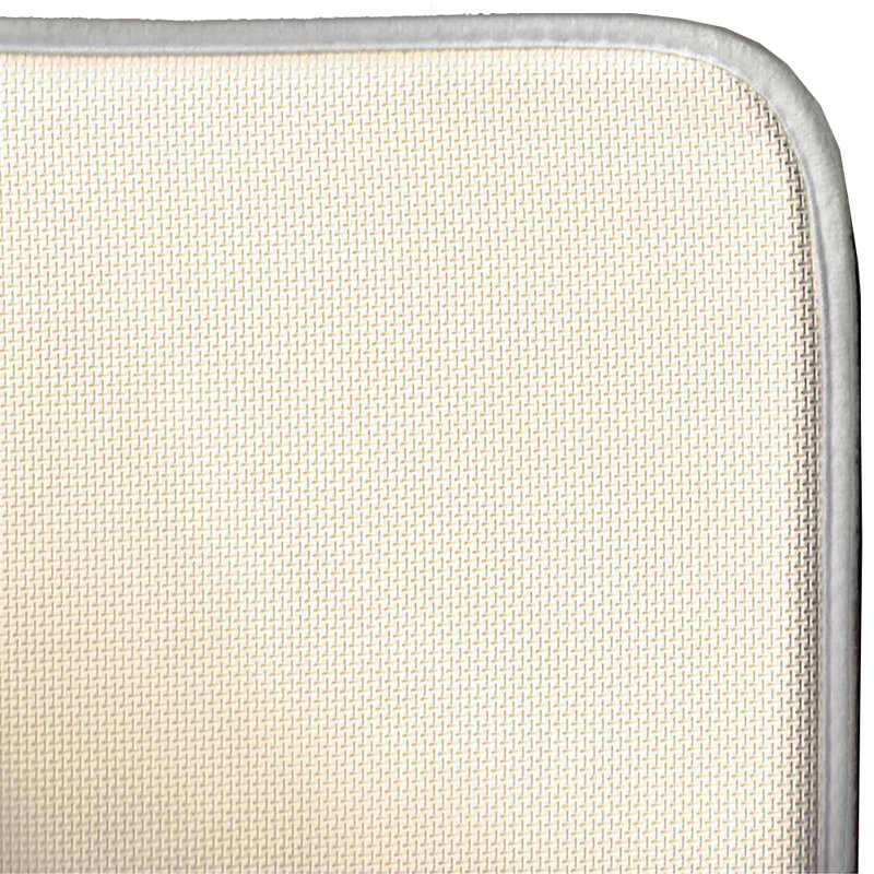 Mermaid Blonde Rectangle Microfiber Non-Slip Bath Rug