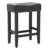 Backless Saddle Upholstered 26" Counter Stool with Wood Frame-867278263-867278262