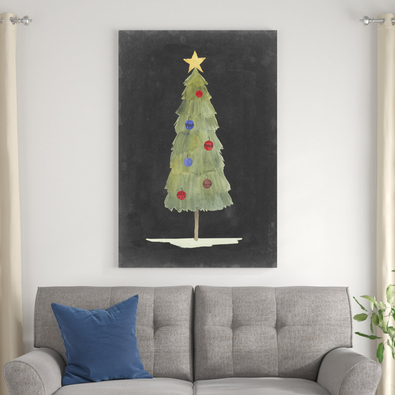 Lueur de Noël II, H 48 po x l 32 po x P 1,25 po