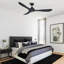 Garuda 56'' 3 - Blade Propeller Ceiling Fan with Remote Control without Lights-1865687036