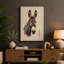 Ceremonial Donkey Japandi - Wrapped Canvas-832077891-832077900