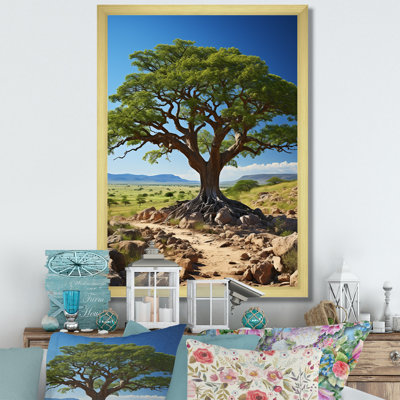 «African Green Tree Splendor», impressions sur toile florales et botaniques