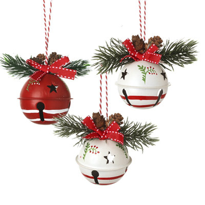 Hanging Bells Set with Bows