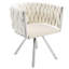 Authneil Velvet Metal Armchair-872158103-805744040-820958131