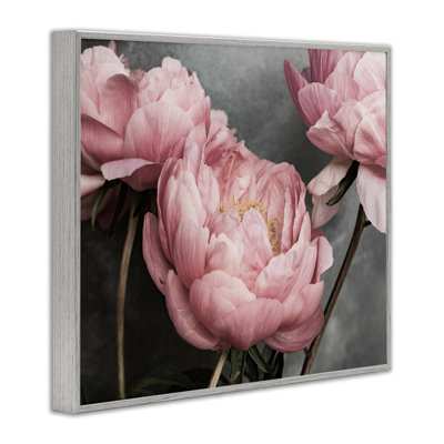 Trio de pivoines roses, estampe numérique par Sissi et Seb