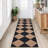 Machine Washable Easy Jute Area Rugs for Living Room Bedroom Distressed Checkered Office Carpet High Traffic Entryway Rug Non Slip Backing Trellis Farmhouse Floor Cover-1122161436