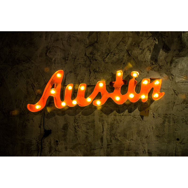Light Metal Sign - Wrapped Canvas Print, 61cm H x 91cm W x 3.8cm D