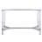 Nikkayla 51'' Glass Top Console Table-2141383302