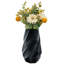 Black 50cm Aluminum Table Vase
