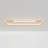 39.4" Modern Farmhouse Wood Grain Linear Oval Led Semi Flush Mount-1417864353