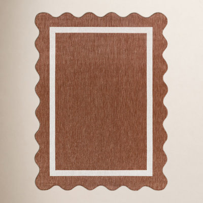 Skiles Beige Outdoor Rug