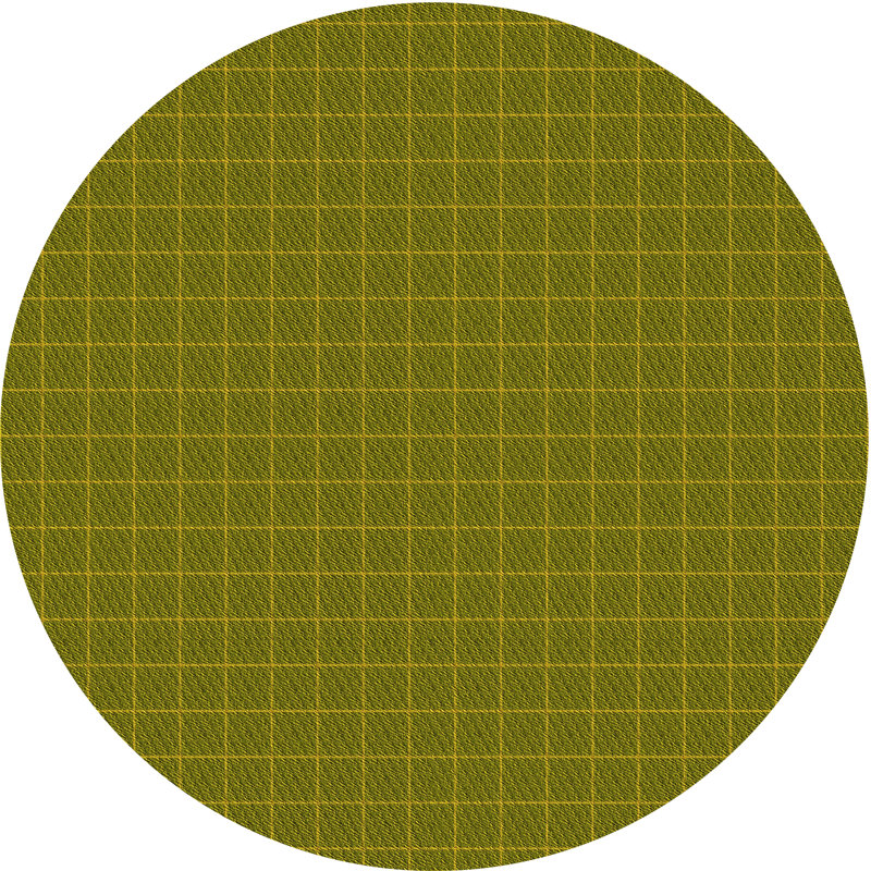 Performance Abstract Indoor Rug, Round 6'