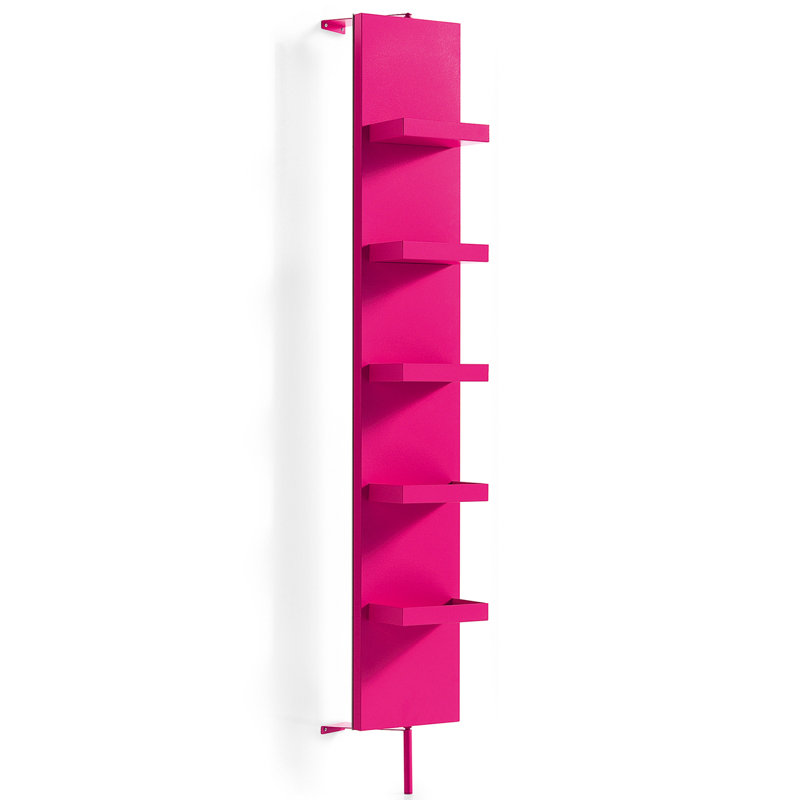 Tablette à 5 niveaux Ciacole, Blanc / fuchsia