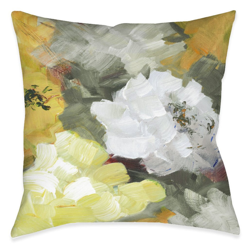 Coussin décoratif brossé