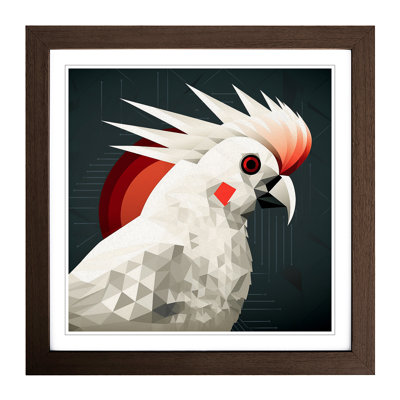 Cockatoo Constructivism - Framed Print