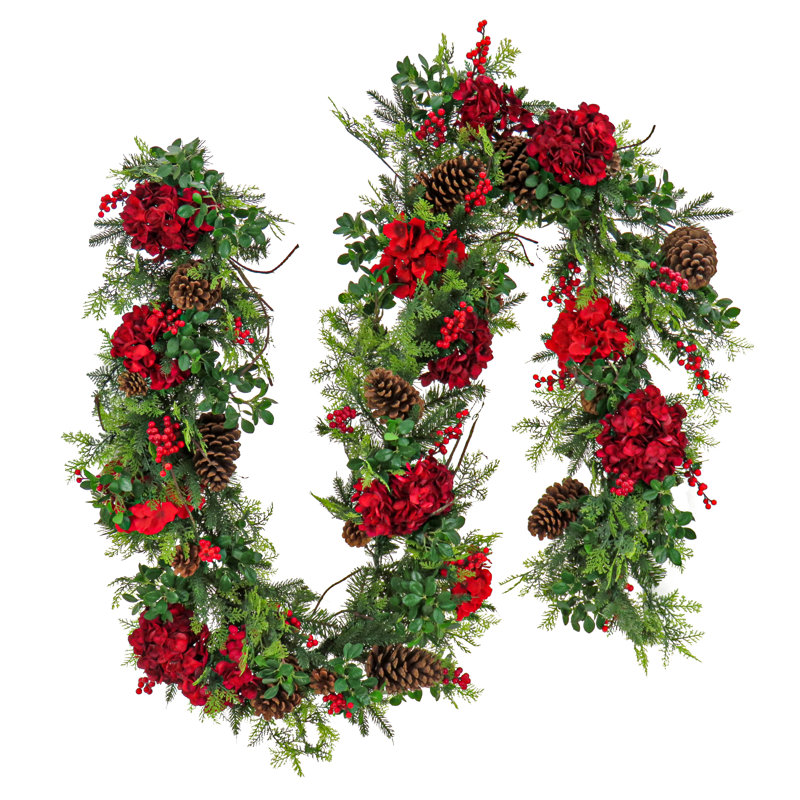 Guirlande de valse décorative avec lumières DEL 9 pi The Holiday Aisle®
