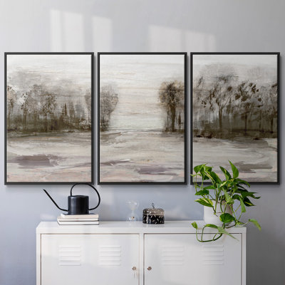 Near Near Graham Mountain, reproduction sur toile 3 pièces